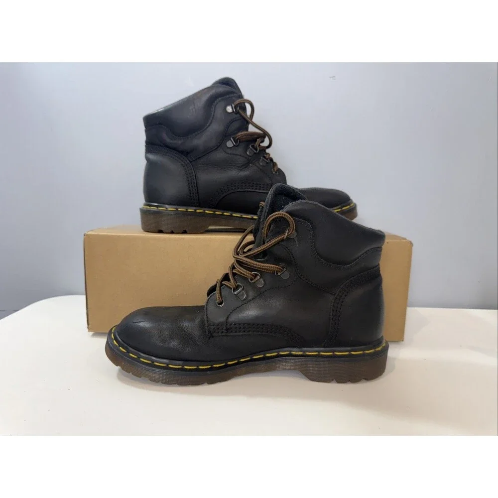 Dr Martens Industrial Soft Toe Boots 7735 AW004 Black Size 8